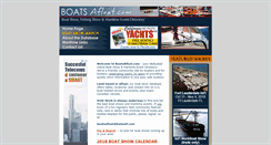 Desktop Screenshot of boatsafloat.com